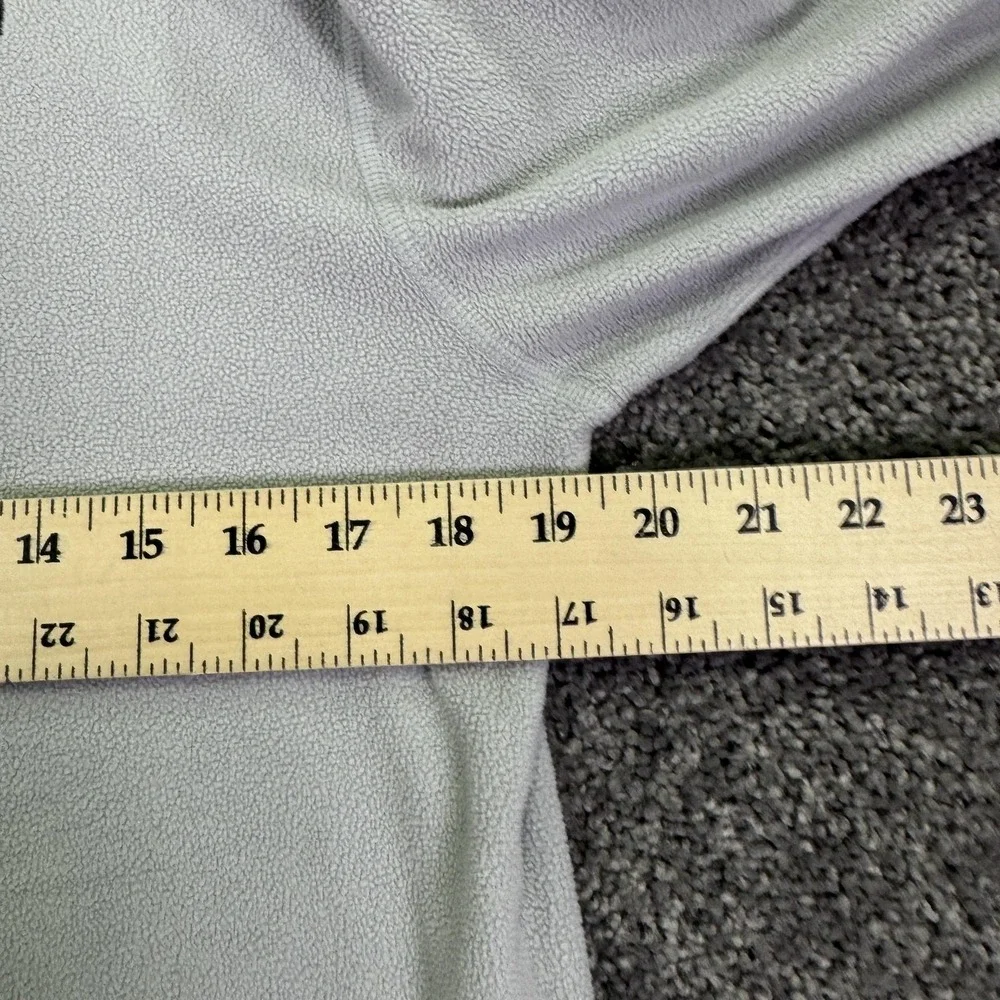 The North Face Sweatshirt Mens Small Gray Fleece 1/4 Zip Pullover Hiking